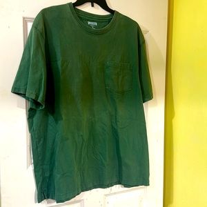 Duluth Trading Company Longtail T Pocket Tee Green Men’s Size XL